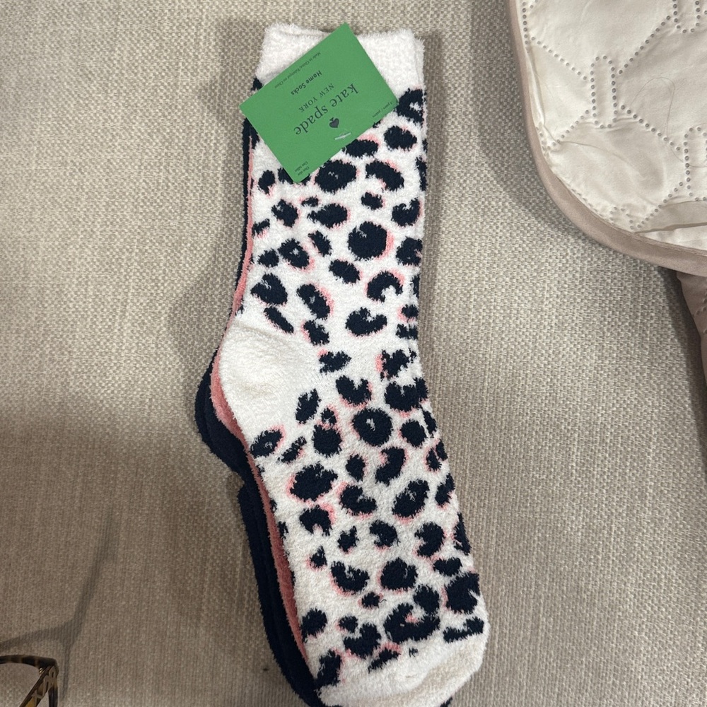 Kate Spade ♠️ cozy home Socks